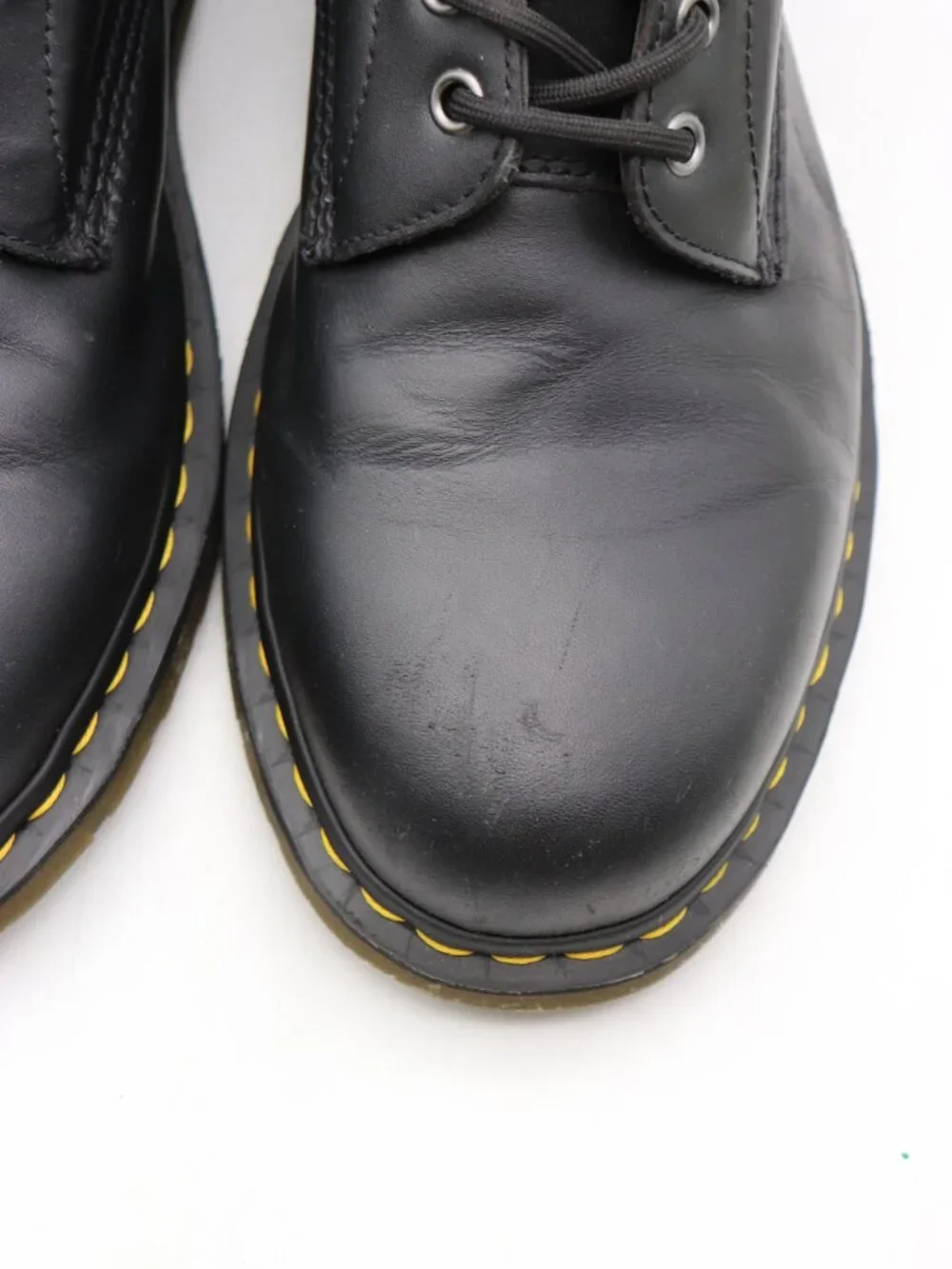 Doc Dr. Martens 1480 Men's 12 Black Leather Lace Up Ankle Combat Boots Lace Up